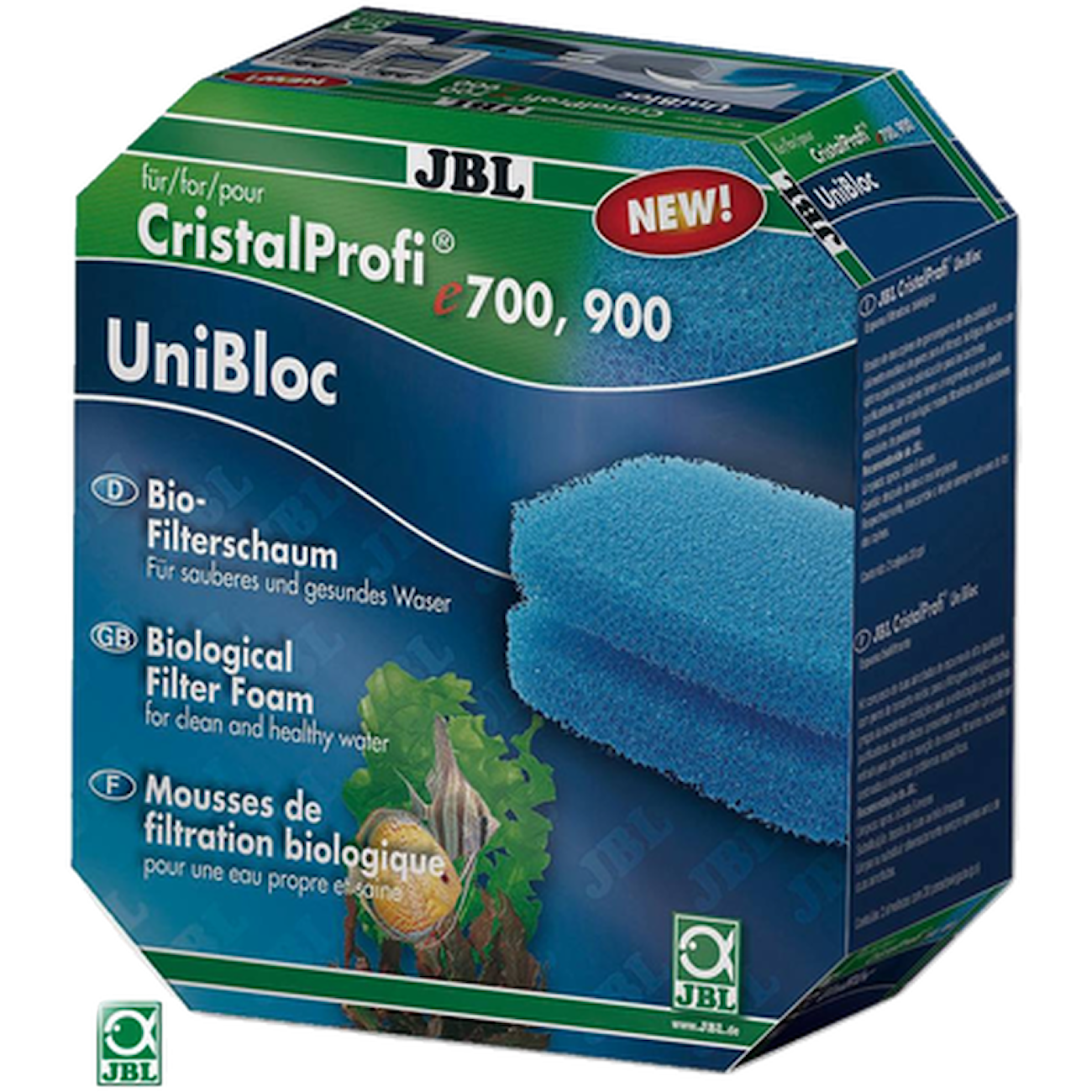 UniBloc CristalProfi e4/7/901,2 Bio-Filter Foam 2-pack