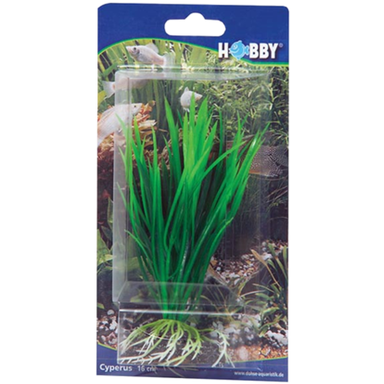 Hobby - Plastväxt Cyperus 16cm - Akvaristik - Akvarieinredning - ZOO.se