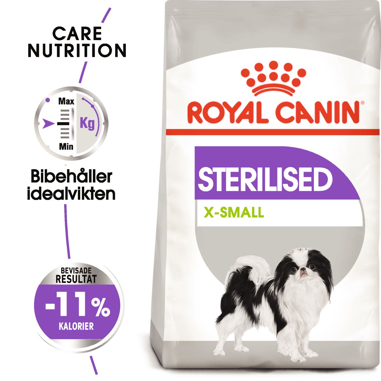 Royal Canin Steriloitu X-Small Adult kuivaruoka koirille 1,5 kg