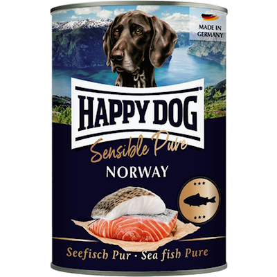 Preview of Happy Dog Sensible Pure Norway 100% Havsfisk 400 g