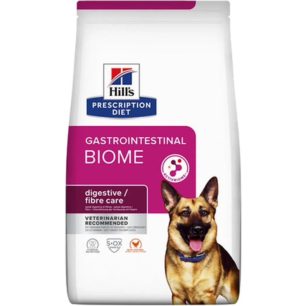 Hill's Prescription Diet Dog Gastrointestinal Biome Digestive/Fibre Care Chicken - Dry Dog Food
