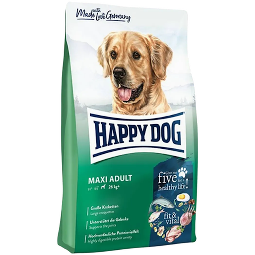 Happy Dog Dry Food Fit & al Adult Maxi Green 14 kg