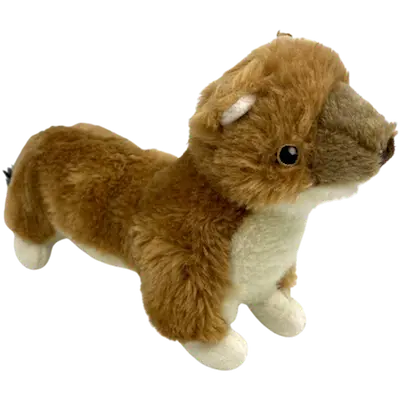 Forest Friends Stoat Plush Soft Dog Toy