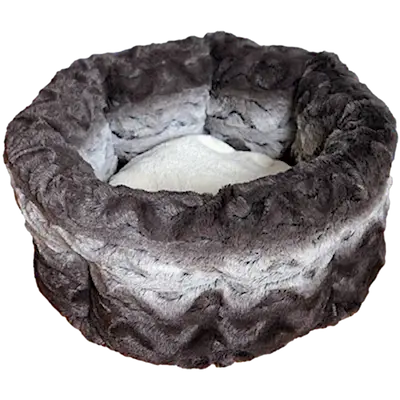 Hundsäng Grey & Cream Snuggle Plush 40cm
