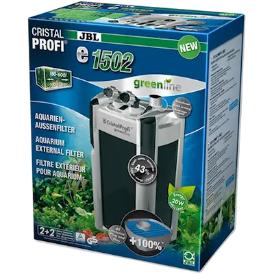 CristalProfi e1502 Greenline External Filter 1400L/h