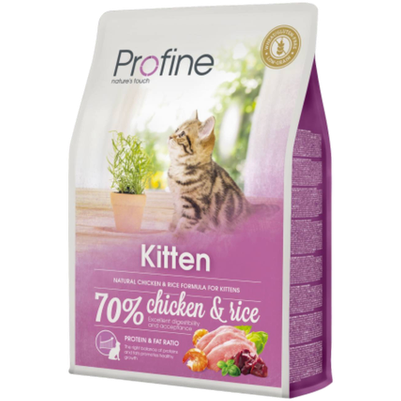 Profine - Tørrfôr til kattunge kylling og ris 10 kg - Katt - Kattefôr & kattemat - Tørrfôr for katt - ZOO.no