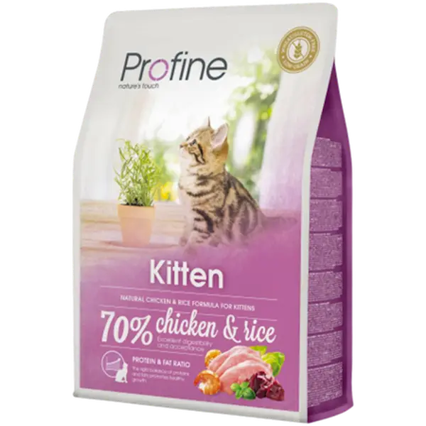 Cat Dry Food Kitten Chicken & Rice Pink 10 kg