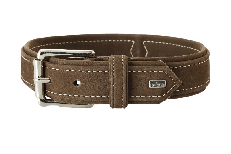 Hunter - Hundhalsband Hunting Brun 50 - Halsmått 37-43cm - Hund - Hund - ZOO.se