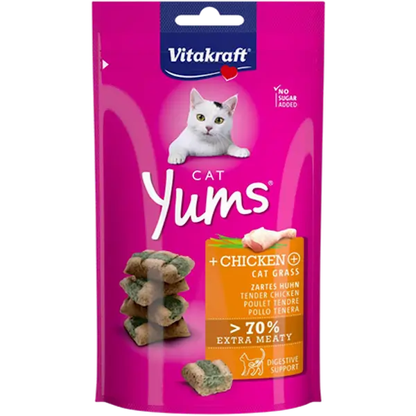 Cat-Yums Kyckling & Kattgräs