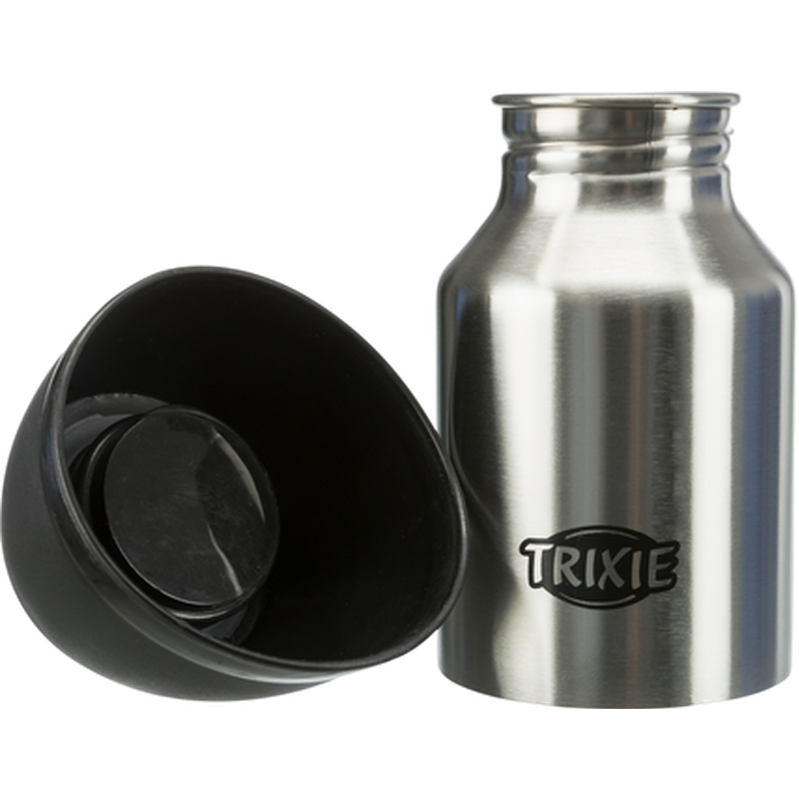Trixie - Friends On Tour Bottle with Bowl Mix 300 ml -Small - Hund - ZOO.se