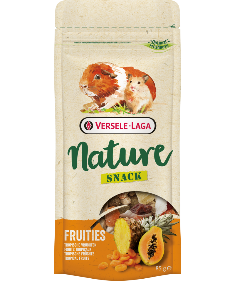 Versele-Laga - Nature Snack Fruities 85 g - Smådjur - Godis & Gnagstänger - Naturgodis för smådjur - ZOO.se