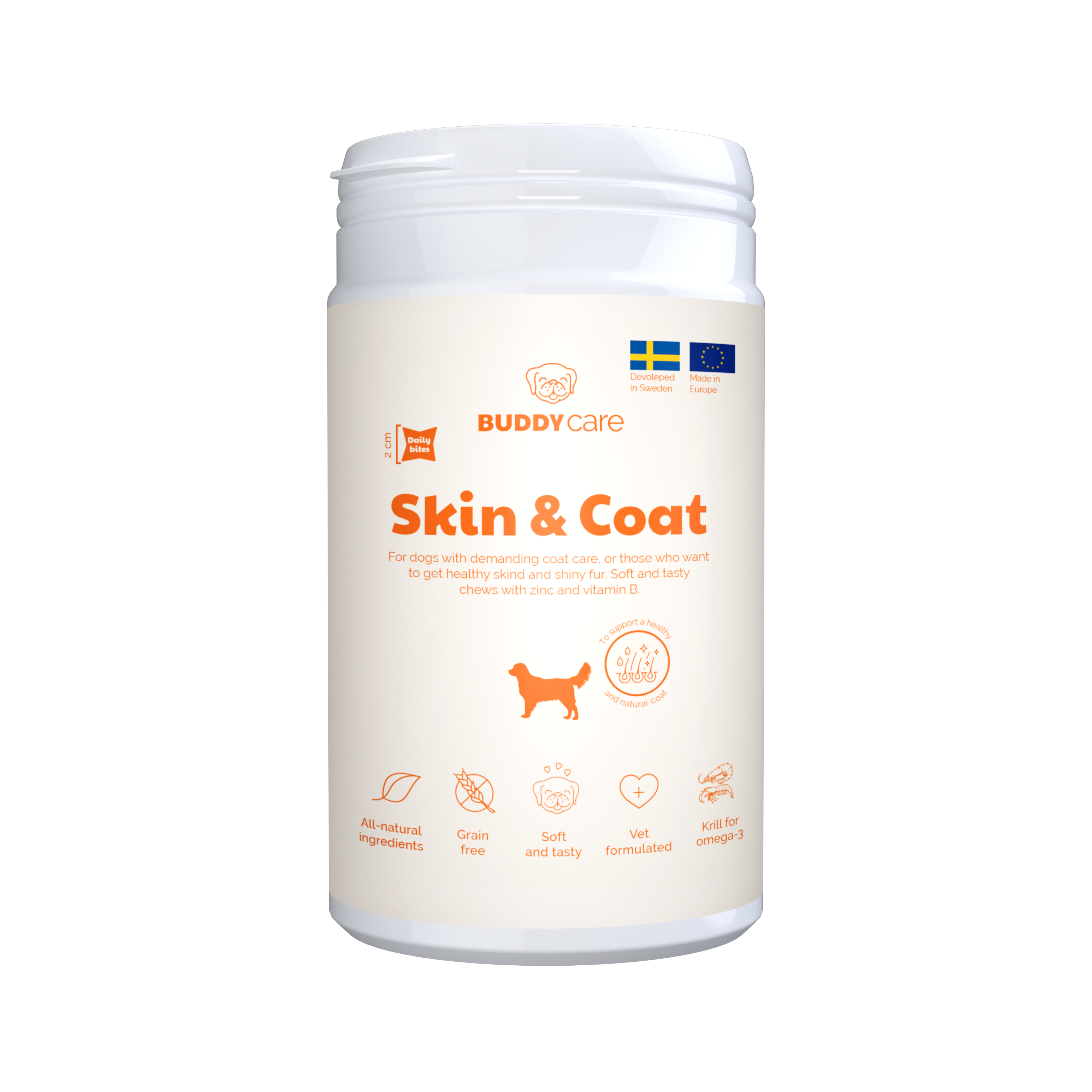 Buddy Pet Foods Skin & Coat 150 g