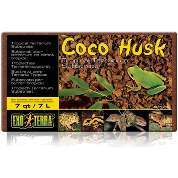 Coco Husk - Tropical Terrarium Substrate