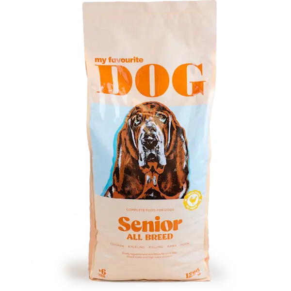 Senior Dog Kylling 12 kg