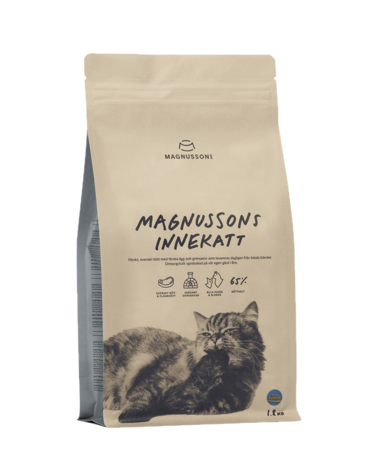 Magnussons - Innekatt - 1,8kg - Katt - Kattfoder & kattmat - Torrfoder till katt - ZOO.se