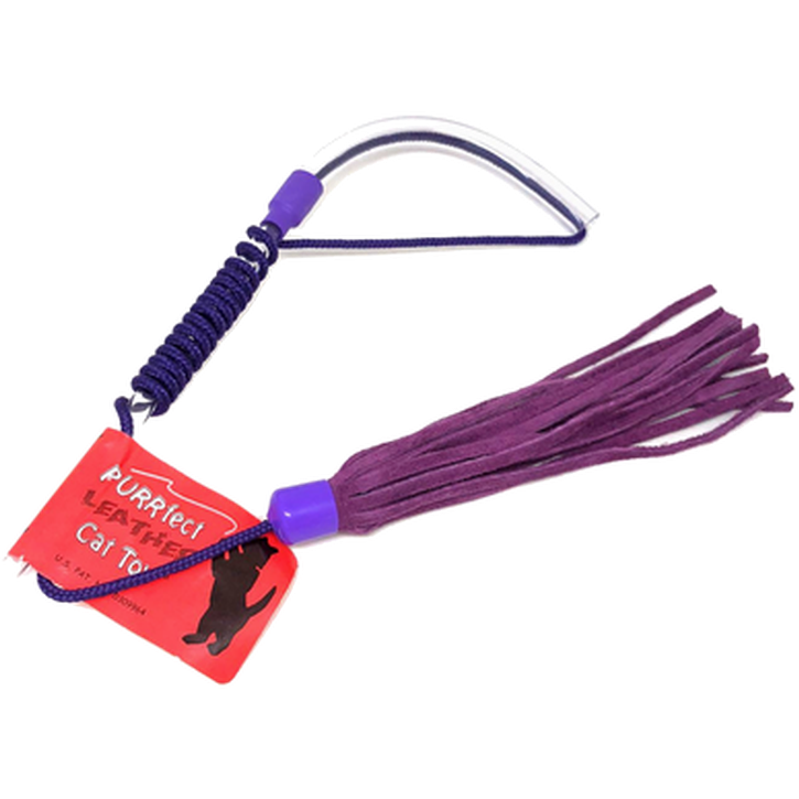 VEE Enterprises PURRfect Natural Leather Cat Toy ZOO.se