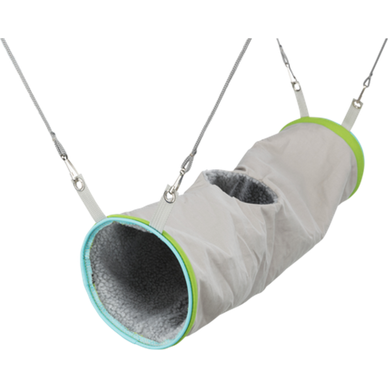 Trixie - Cuddly Tunnel for hanging in the cage Mix 20 x 45 cm - Smådjur - ZOO.se
