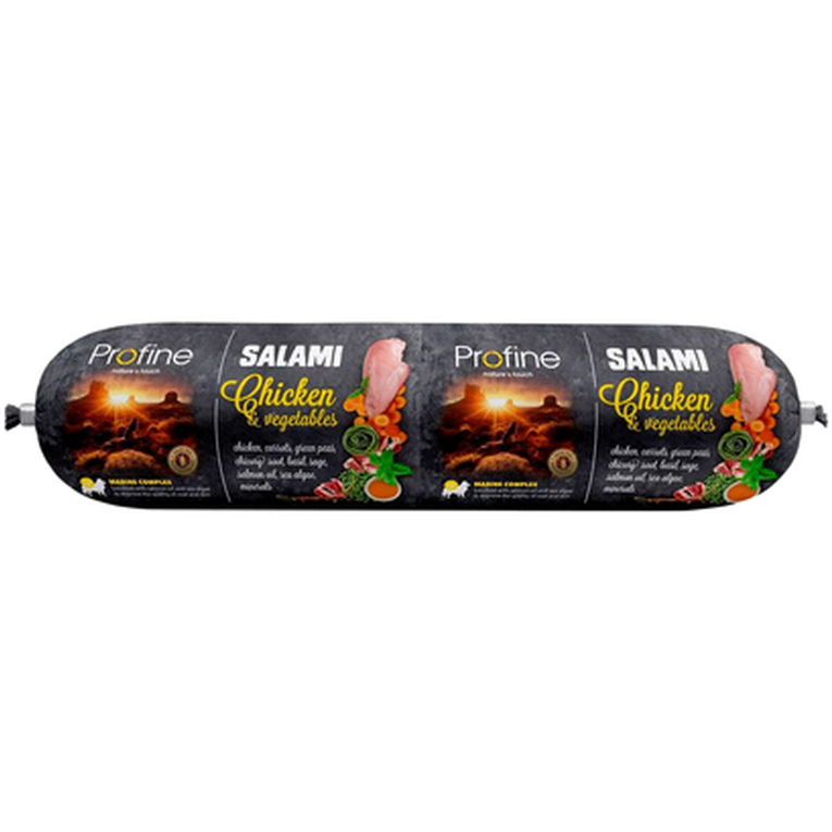 Profine - Dog Wet Food Salami Chicken & Vegetables 800g x 12 - Hund - ZOO.se