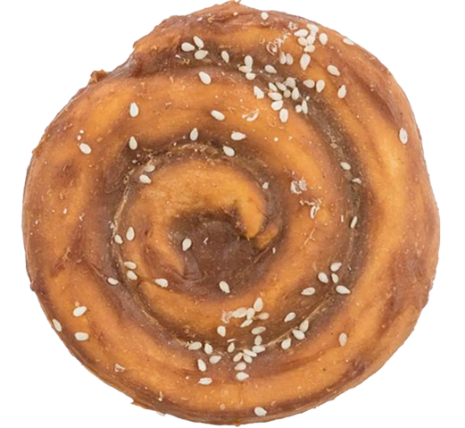 DOG Collagen Cinnamon Roll 10cm 90g x 15st