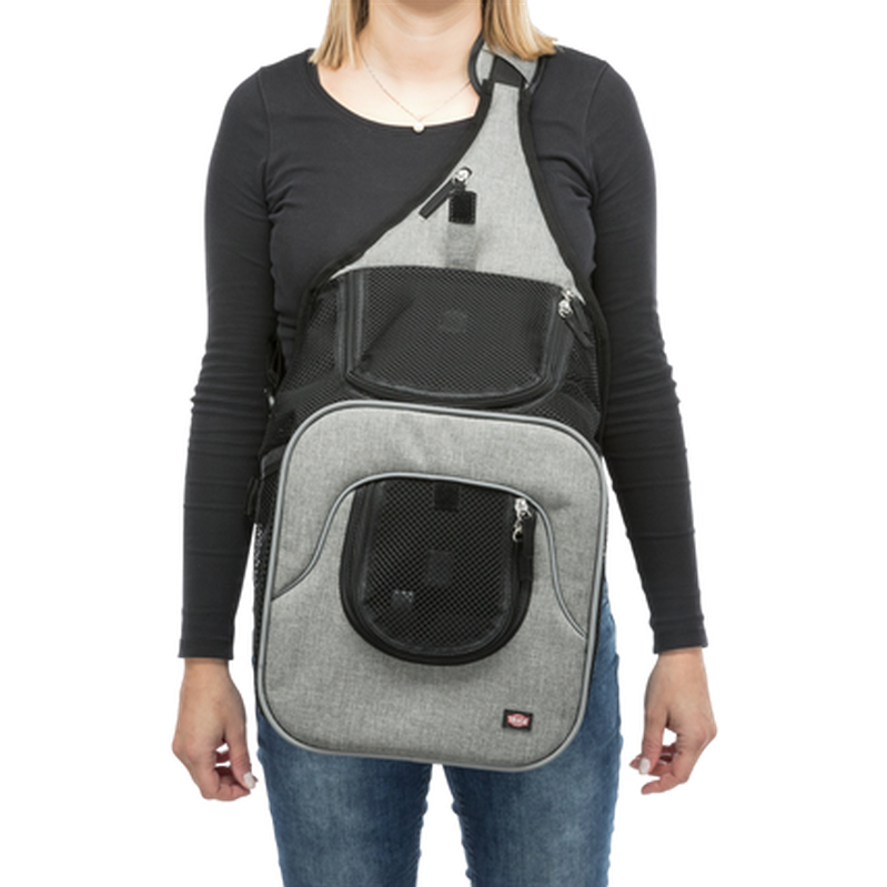 Trixie Friends On Tour Savina Front Carrier Black 33 x 30 x 26 cm