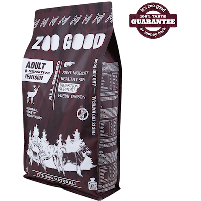 Preview of Zoo Good Dog Venison Sensitive Adult All Breed 12 kg