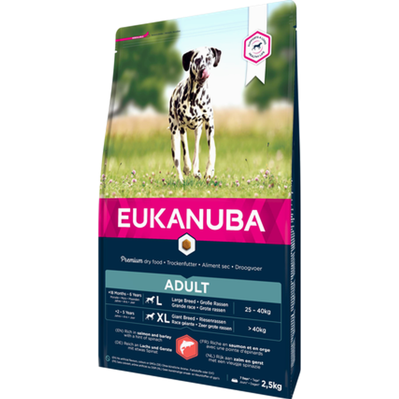 Eukanuba - Dog Large Breed Salmon & Barley 12 kg - Hund - Hundmat & hundfoder - ZOO.se