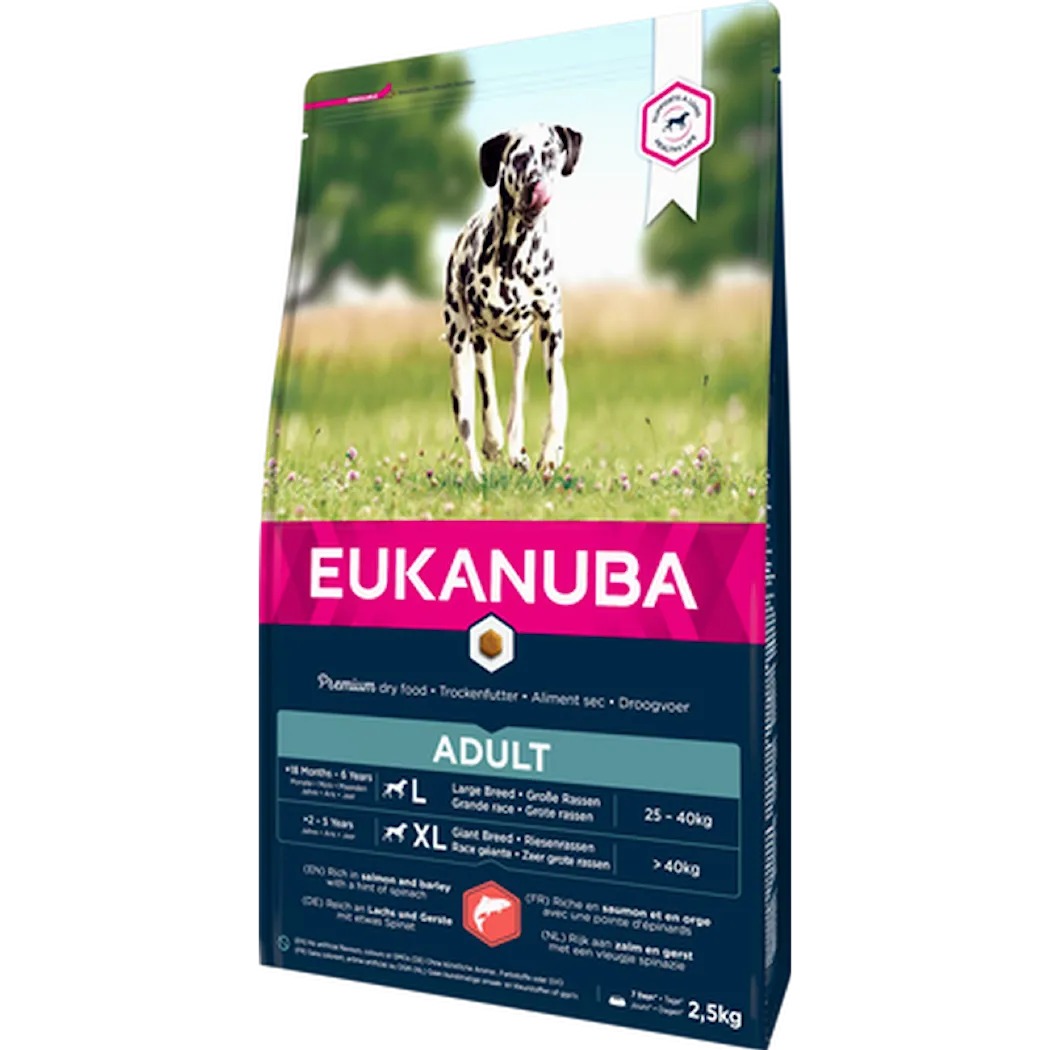 Eukanuba Dog Large Breed Laks og bygg 12 kg