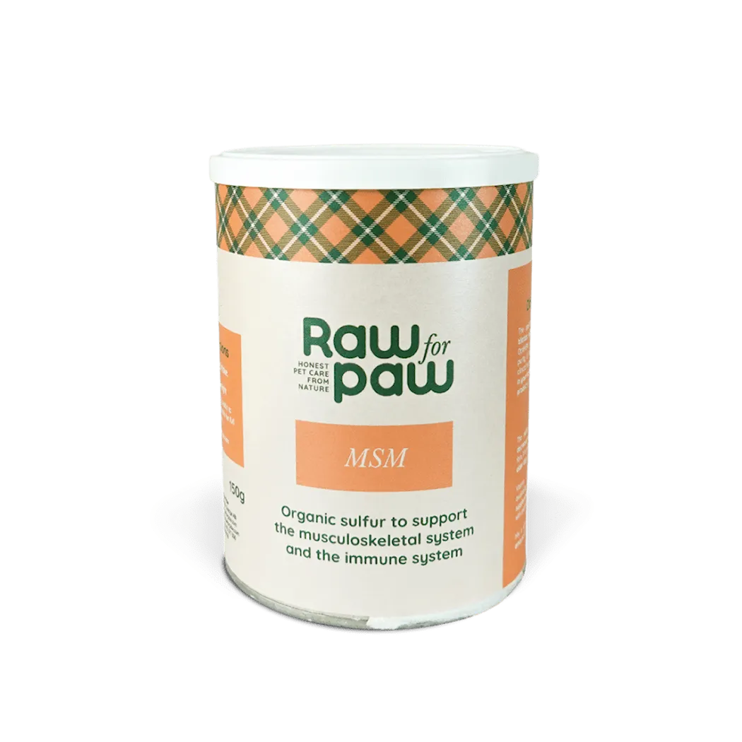 Raw for Paw MSM-tilskudd 150 g