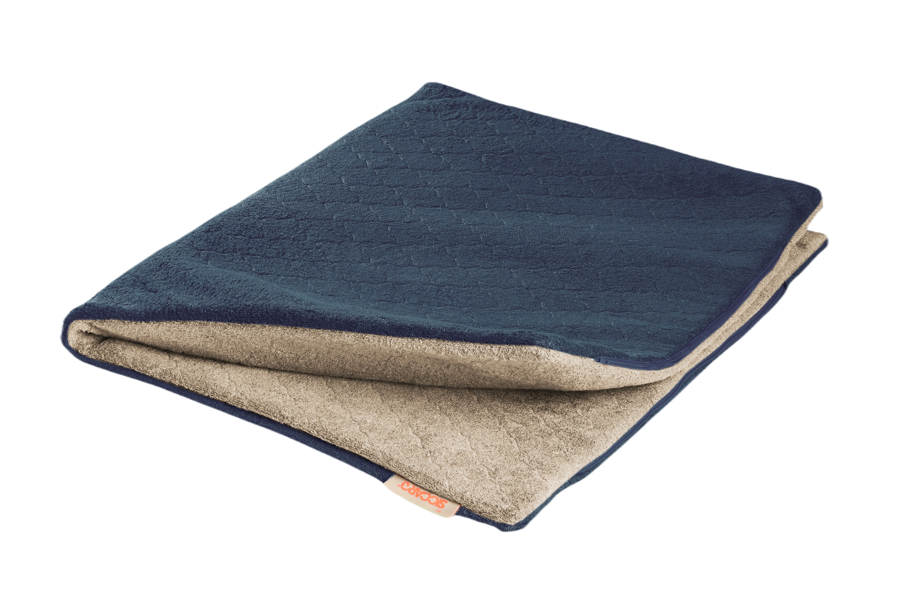 Siccaro - Torkdyna FlexDog Blue Granite/Sand 90x110 cm - Hund - Pälsvård Trim & Hundbad - ZOO.se