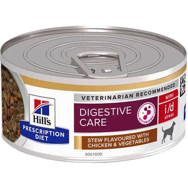 i/d Digestive Care Stress Mini Chicken & Veg Stew Can - Wet Dog Food 156 g