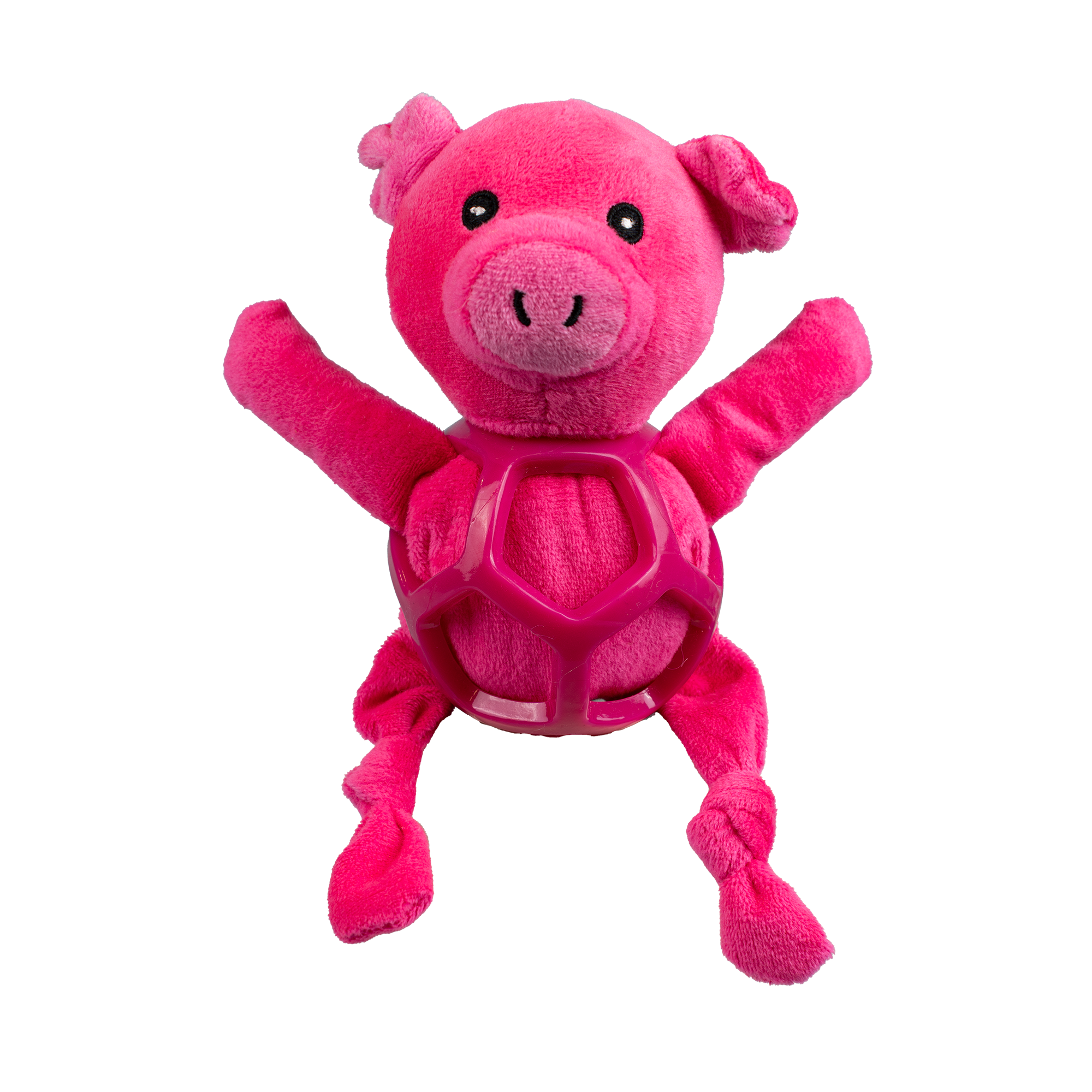 Pritax - NätBoll 20 x 17 x 6,5 cm Rosa - Hund - Hundleksaker & Spel - Mjuka leksaker för hund - ZOO.se