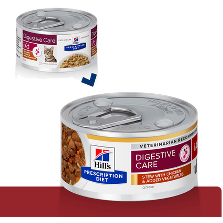 i/d Digestive Care Chicken & Vegetables Stew Canned - Wet Cat Food 