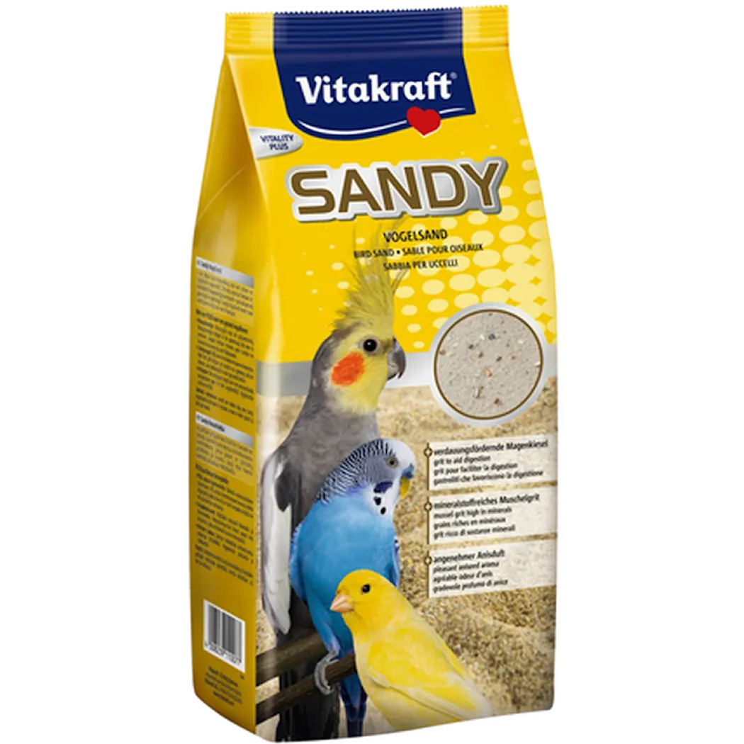 Vitakraft Sandy 3-plus Fågelsand 2,5 kg
