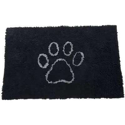 Dirty Dog Doormat Black Medium 79x51cm