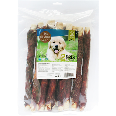 Preview of 2 Pets Dogsnack Lamb Chewbone 28cm/12st