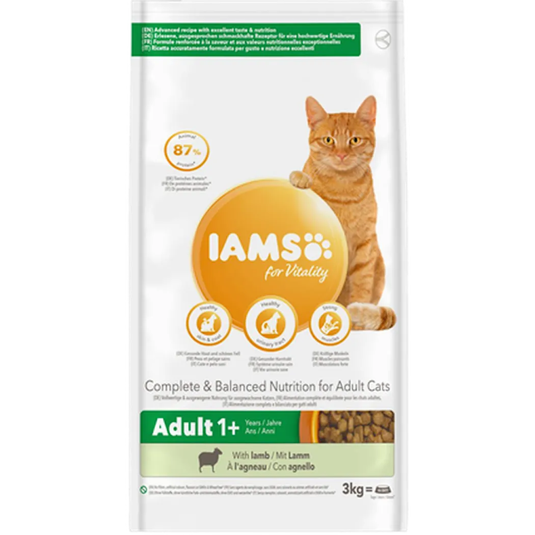 Iams Cat Adult New Zealand Lamb & Chicken Orange 10 kg