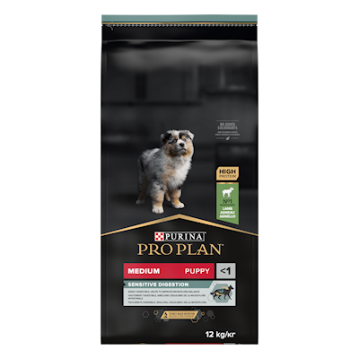 Preview of Purina Pro Plan Medium Puppy - SENSITIVE DIGESTION Lamm 12 kg