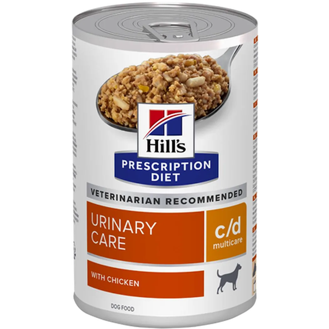 Hill's Prescription Diet Dog c/d Multicare Urinary Care Chicken Canned - Wet Dog Food