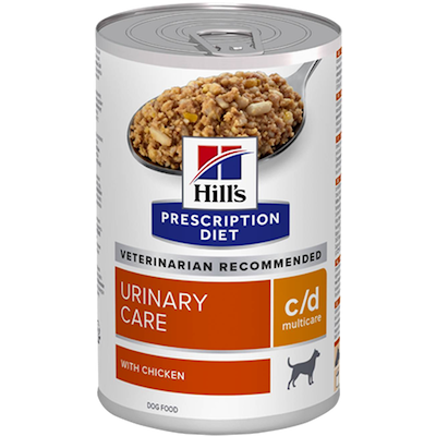 Preview of Hill'S Prescription Diet Dog c/d Multicare Urinary Care Chicken Canned - Wet Dog Food 370 g