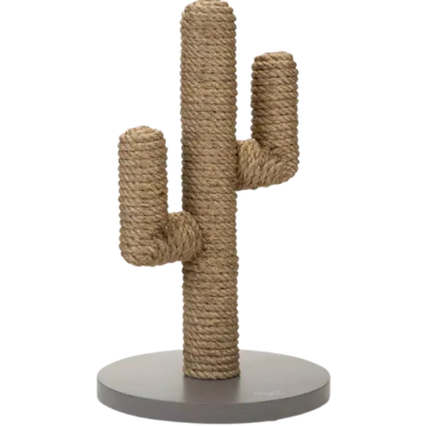 Klorestativ i tre Kaktus brun 60 x 35 cm