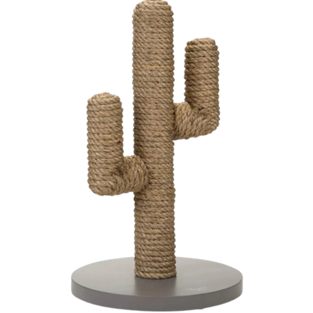 Wood Scratch Post Cactus