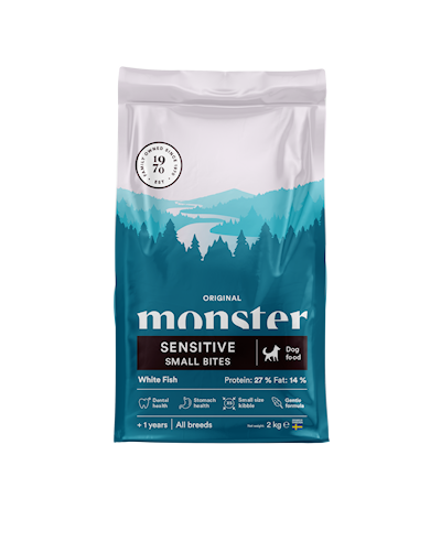 Preview of Monster Pet Food Original Sensitive White Fish Small bites 2 kg