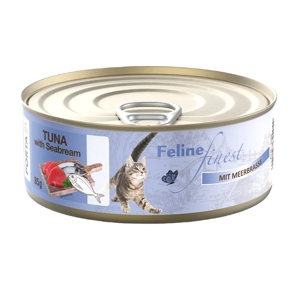 Porta21 Feline - Havbrasme med tunfisk 85g