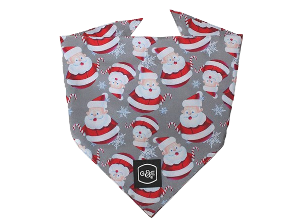 Gustaf och Evita - Bandana Santa XXS/XS, 48cm Mönstrad - Hund - Hundkläder - ZOO.se