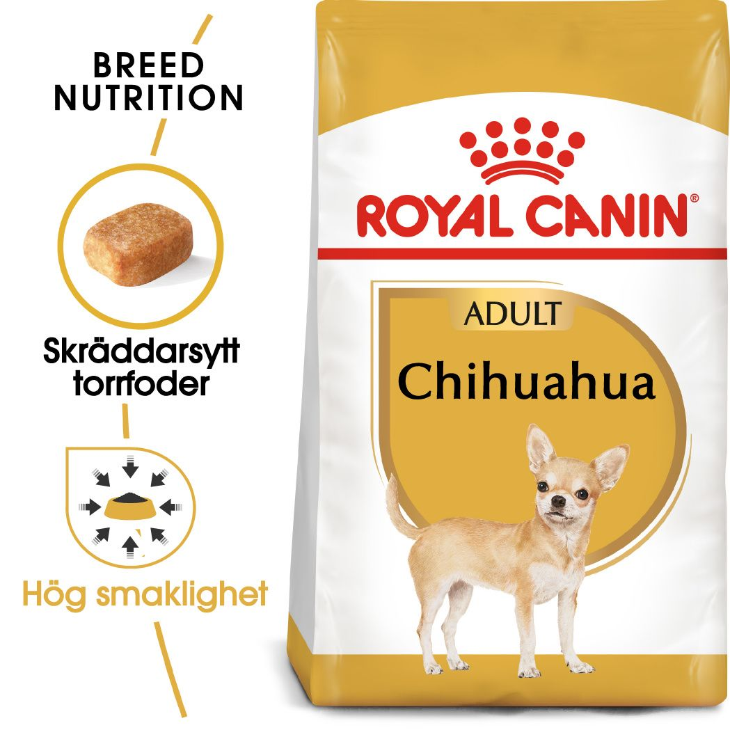 Chihuahua Adult Torrfoder för hund 3 kg