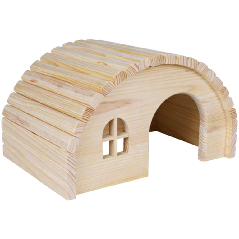Trixie - Wooden House For Guinea Pigs Brown 29 x17 x20 cm - Smådjur - Hus & Burinredning för smådjur - ZOO.se