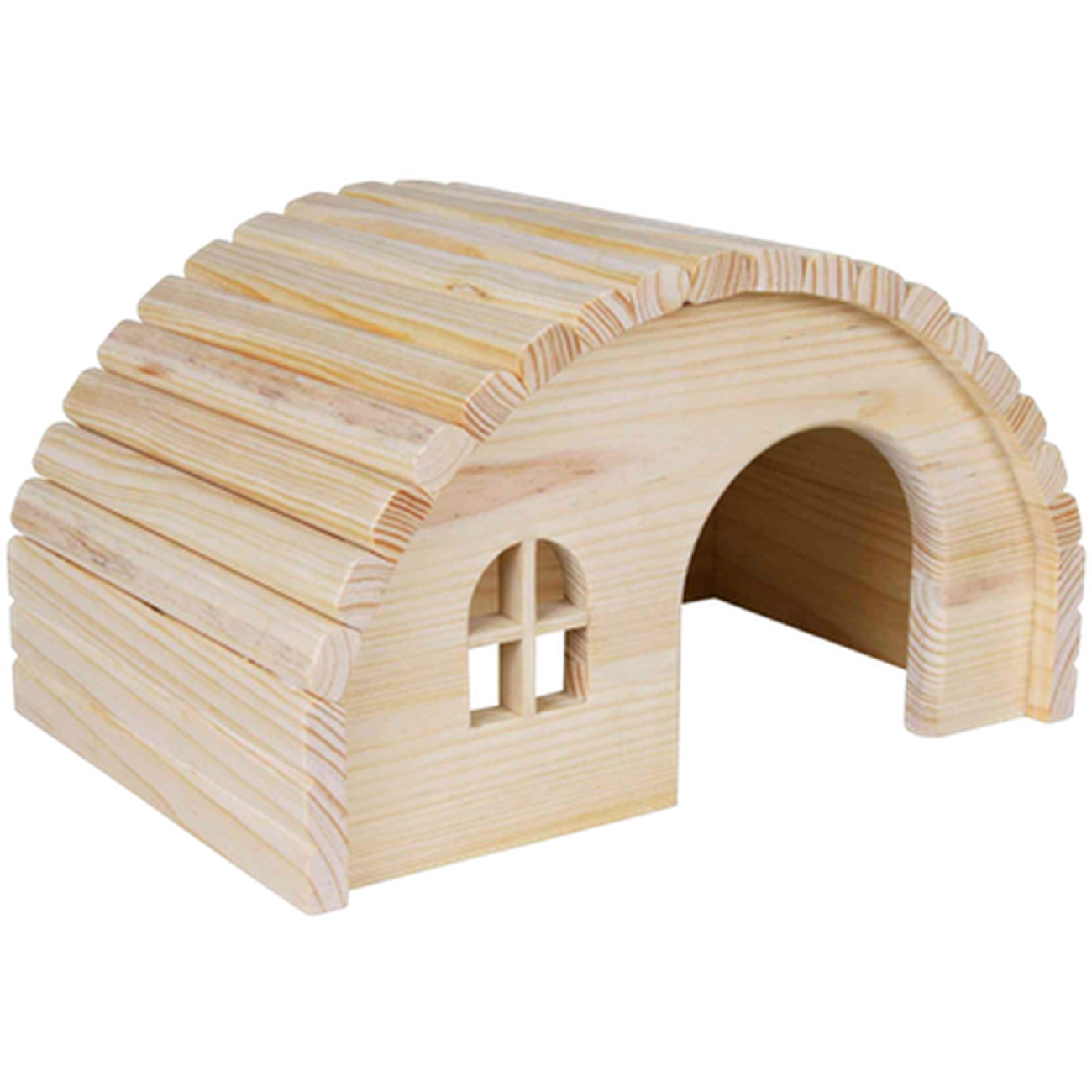 Wooden House For Guinea Pigs Brown 29 x17 x20 cm