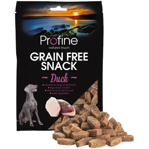 Dog Grain Free Semi Moist Snack Duck Pink 200 g