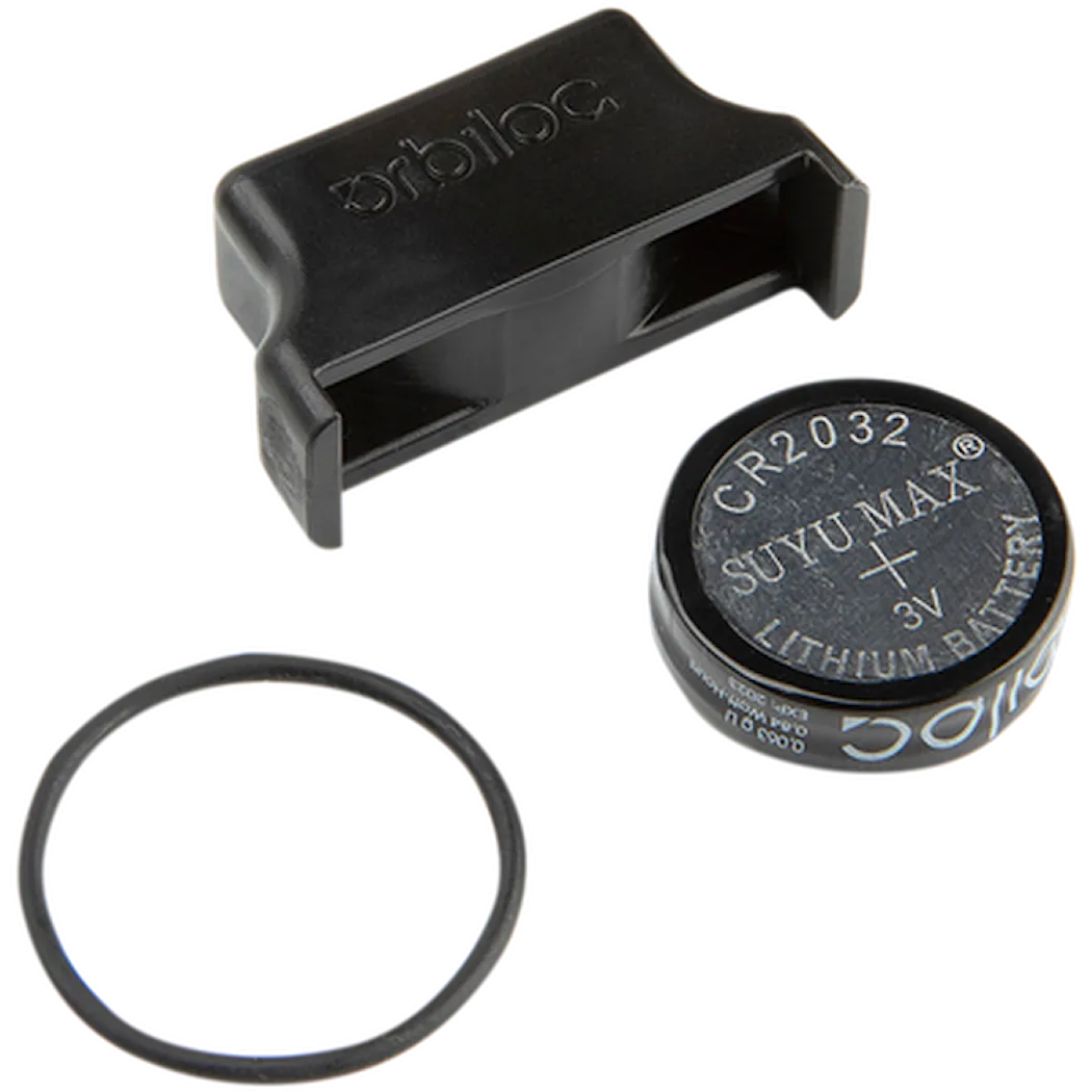 Orbiloc Dual Accessories Service Kit - Vedlikehold for sikkerhetslys LED svart 1 stk.