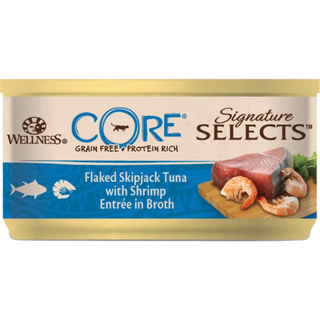 CORE Petfood Cat S.Selects Flaked Tuna & Shrimp